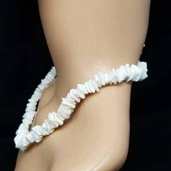 Hawaiian surfer pooka shell necklace 70s style - Picture 3 of 5